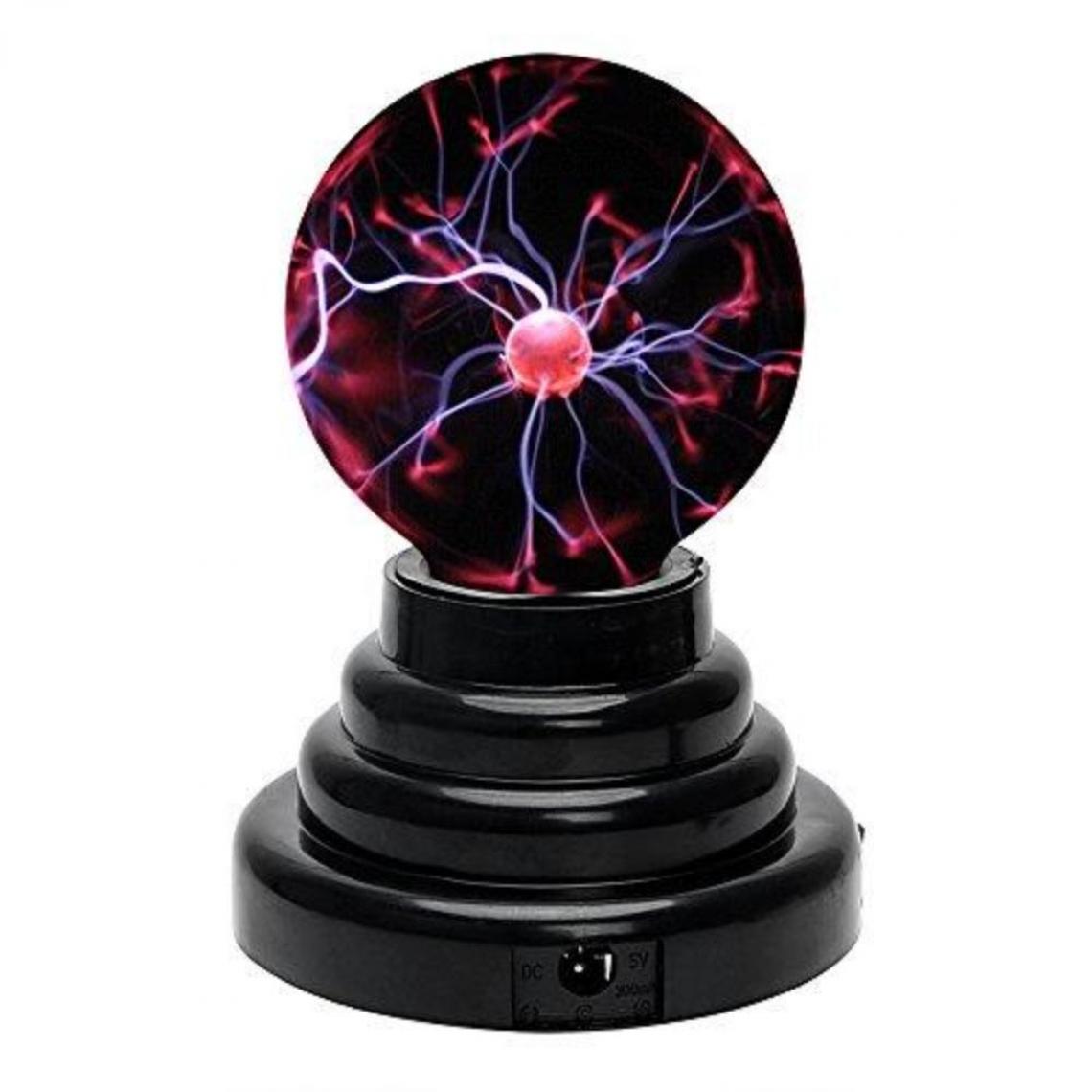 Goeco - Boule de plasma Touche Sensitive Sphère lumière Boule magique pour Fêtes Décorations Accessoire Enfants Chambre à coucher Maison et Cadeaux - Lampe connectée