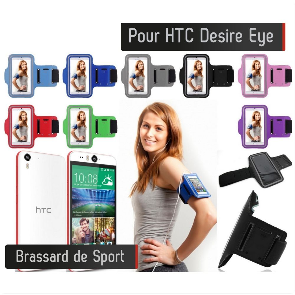 Shot - Brassard Sport HTC Desire Eye Housse Etui coque (ROSE) - Coque, étui smartphone