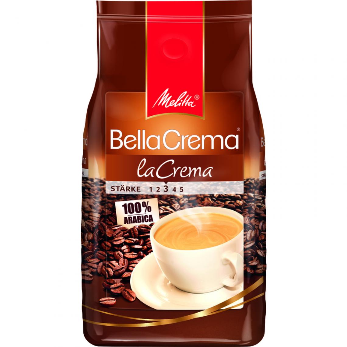 Melitta - Melitta Café 'BellaCrema LaCrema', grain entier () - Dosette café