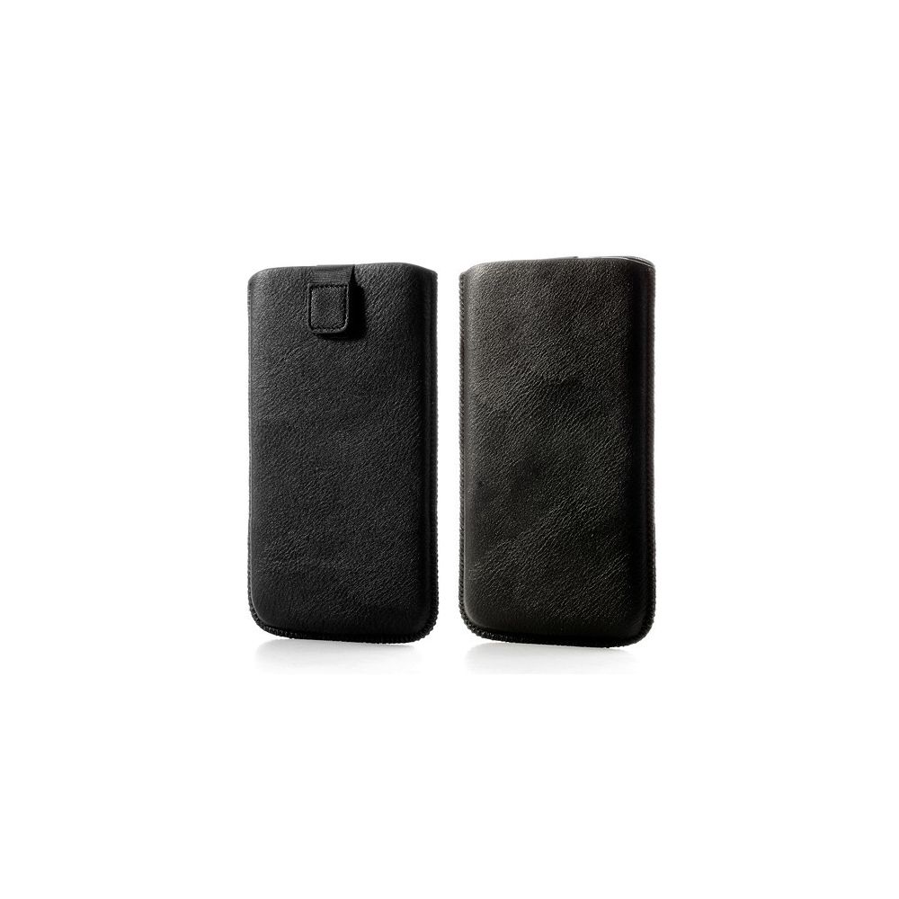 Avizar - Étui de protection vertical Noir Taille 3XL - Languette Pull-Up - Coque, étui smartphone