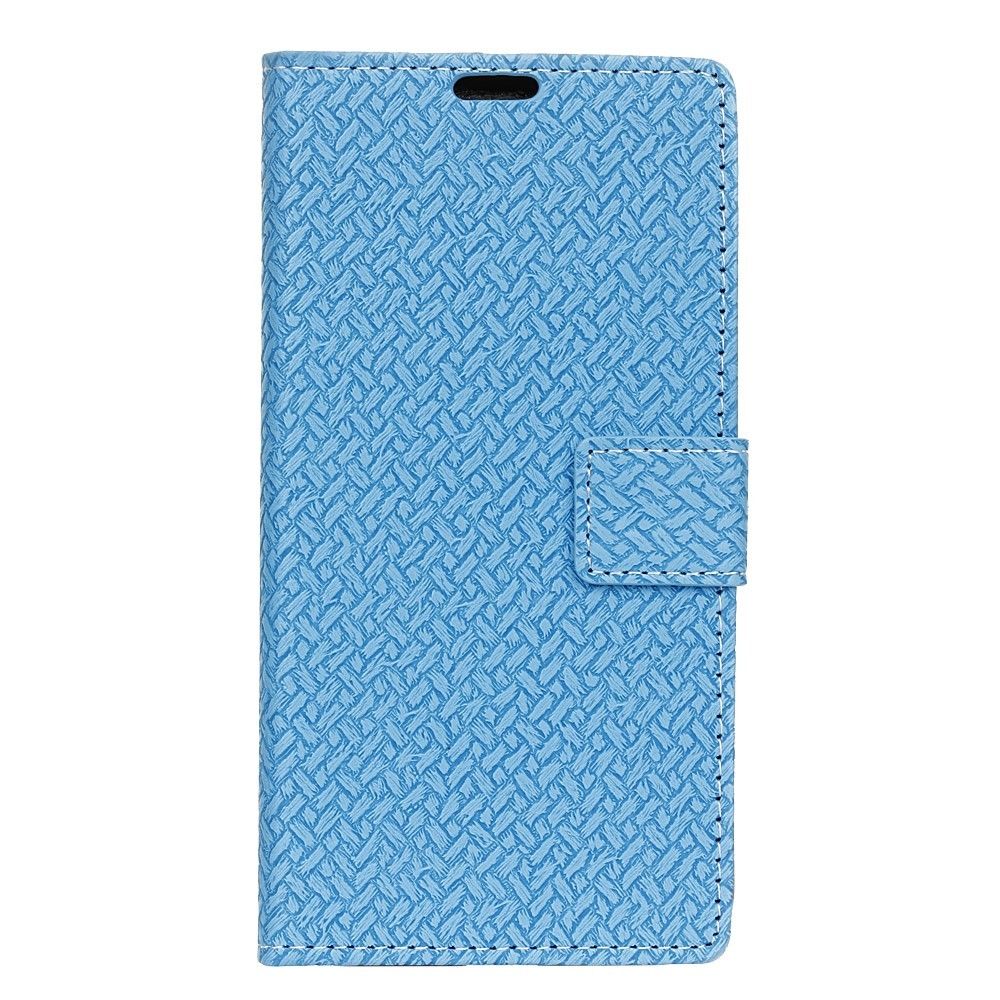 marque generique - Etui en PU tissé bleu pour votre Huawei Honor 10 - Autres accessoires smartphone