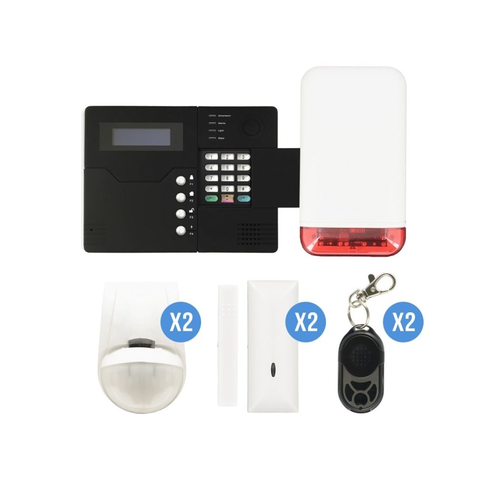 Iprotect - alarme GSM et sirène Autonome - Alarme connectée