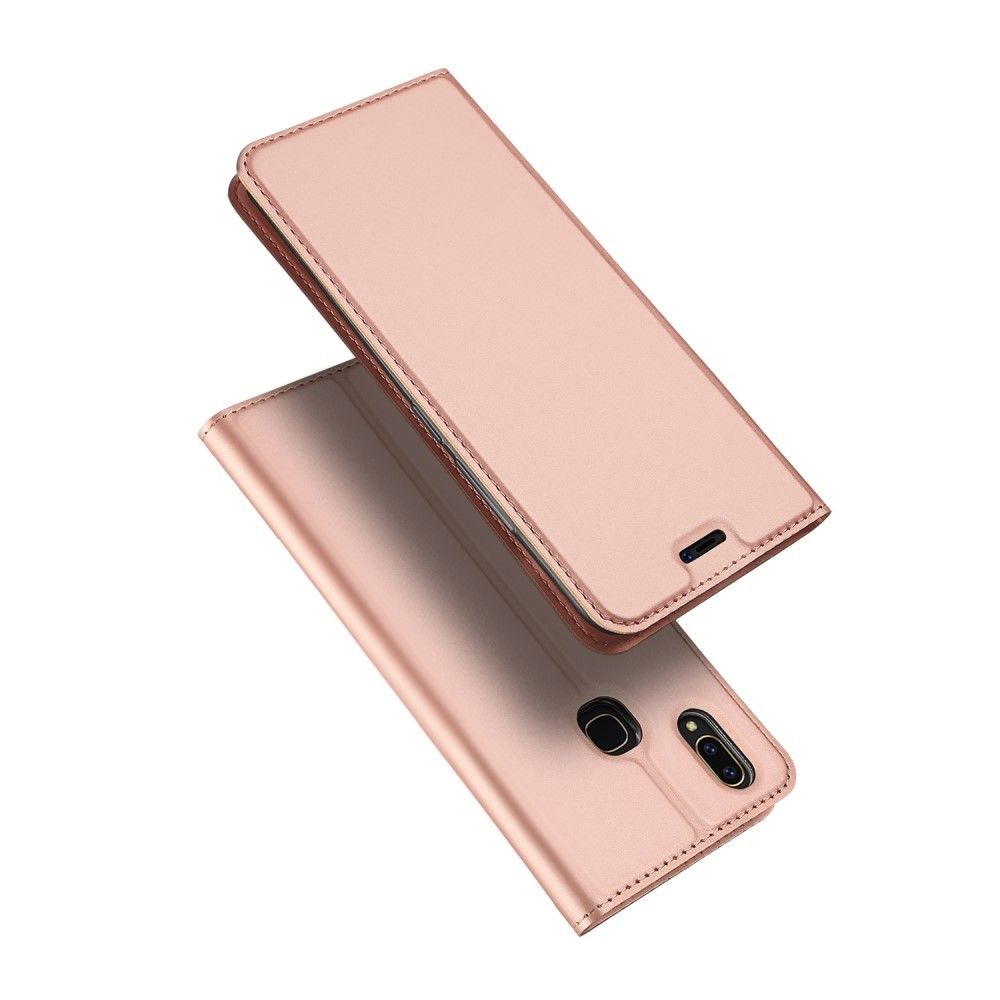 marque generique - Etui en PU or rose pour vivo V9 - Autres accessoires smartphone
