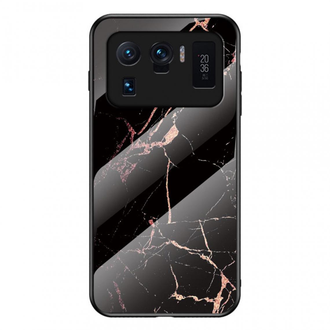 Other - Coque en TPU Conception de motif de marbrure anti-rayures marbre noir or pour votre Xiaomi Mi 11 Ultra - Coque, étui smartphone