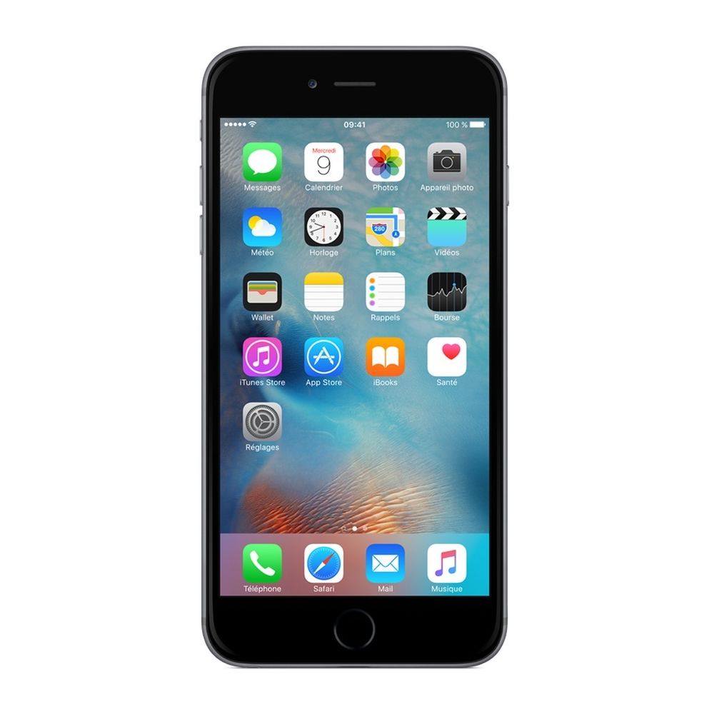 Apple - iPhone 6 plus Gris Sidéral 16 Go - iPhone
