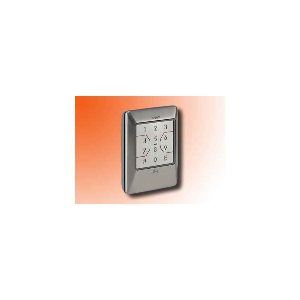 Faac - faac clavier à touches à câble xkp b inox 404039 (ex 404005) - Motorisation de portail