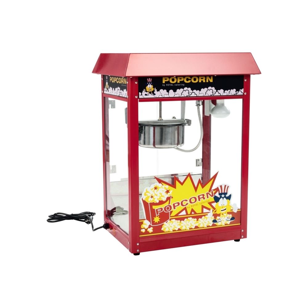 Helloshop26 - Machine à popcorn rouge professionnelle 1 600 watts 3614067 - Cuisson festive