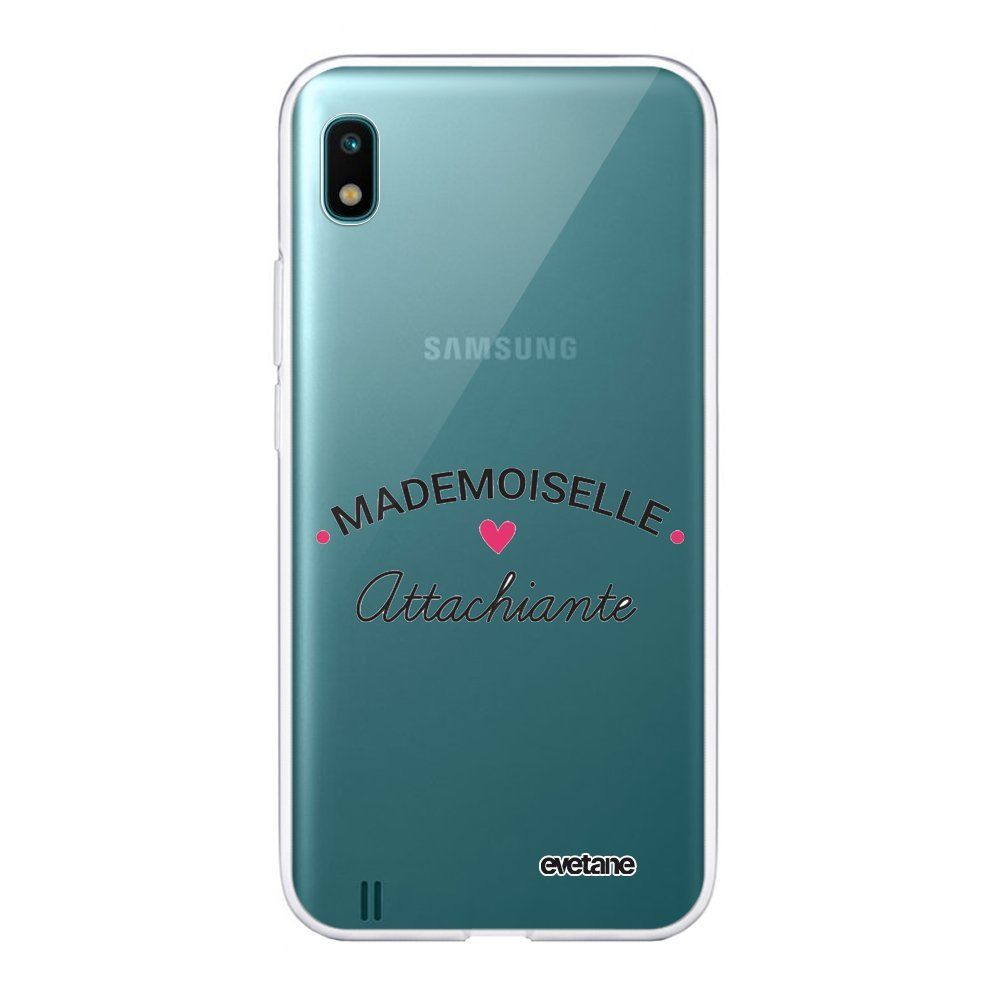 Evetane - Coque Samsung Galaxy A10 360 intégrale transparente Mademoiselle Attachiante Ecriture Tendance Design Evetane. - Coque, étui smartphone