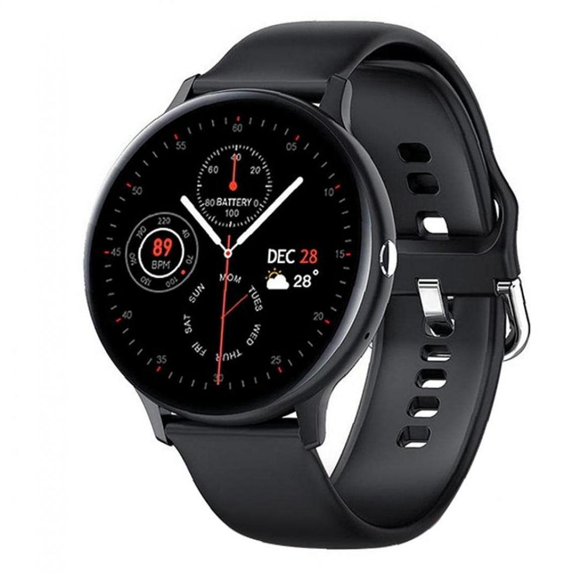 Chronotech Montres - Waterproof Smart Watch Sports Activity Tracker Swim Watch Sleep Observation Function (black) - Montre connectée