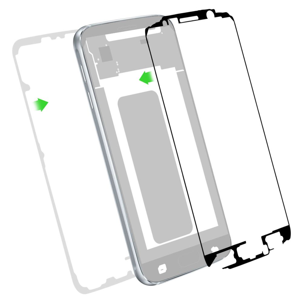 Samsung - Adhésif Galaxy S6 Kit Autocollant Sticker Ecran LCD + Batterie + Dos - Autres accessoires smartphone