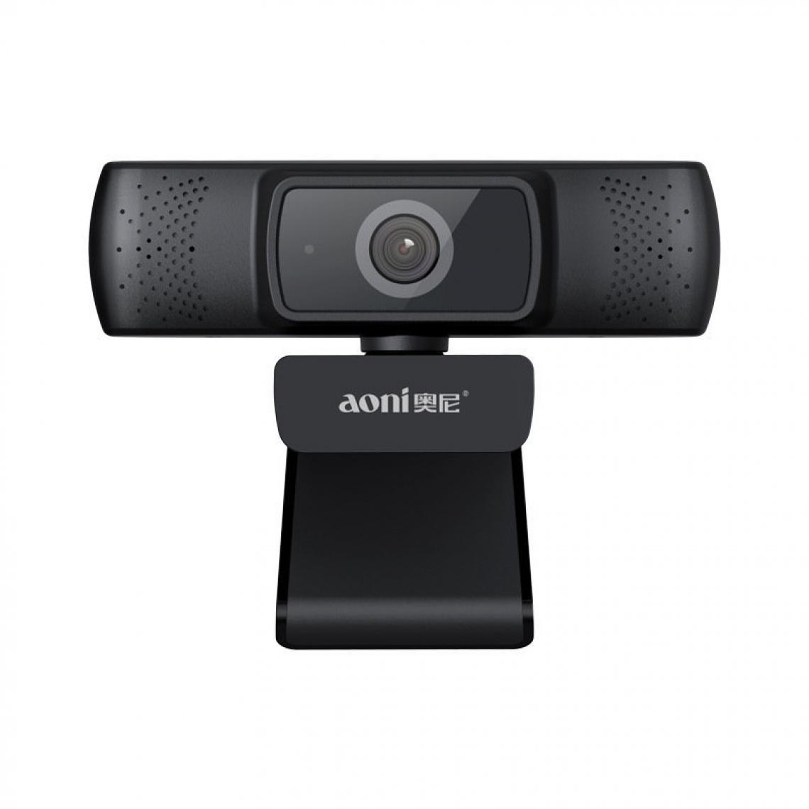 Chrono - Business Webcam pour PC, Full HD 1080p/30ips Appels Vidéo, Autofocus Web Caméra avec Microphone, Vue Grand Angle 90° pour Ordinateur, Fonctionne avec Skype, Zoom, WebEx, Lync(Noir) - Autres accessoires smartphone