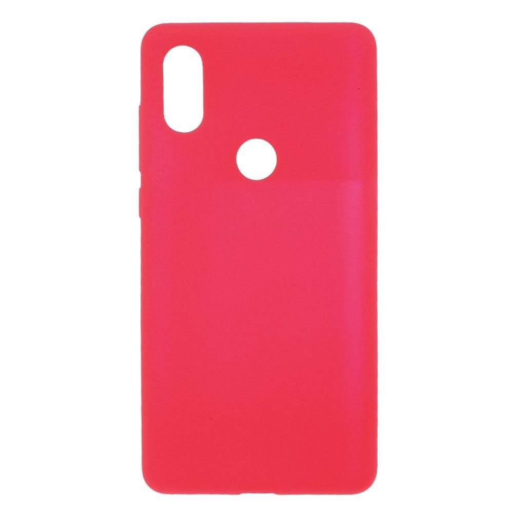 marque generique - Coque en TPU mat double face rouge pour votre Xiaomi Mi Mix 2s - Autres accessoires smartphone
