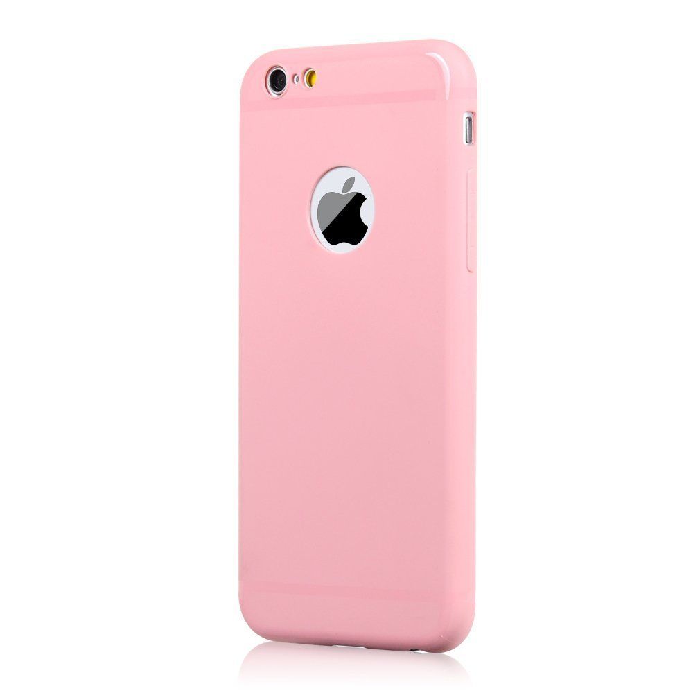 Phonillico - Coque Gel TPU Rose pour Apple iPhone 6 / 6S - Protection Silicone Souple Ultra Mince [Phonillico®] - Coque, étui smartphone