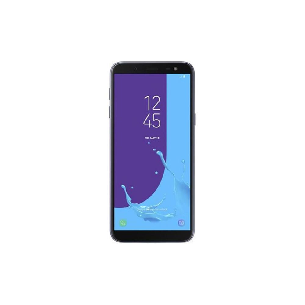 Samsung - Samsung Galaxy J6 (2018) Dual SIM 32GB 3GB RAM SM-J600F/DS Lavender - Smartphone Android