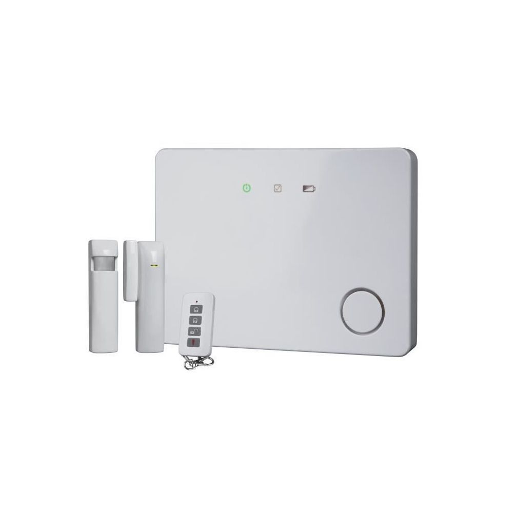 Smartwares - SMARTWARES Pack alarme maison GSM connectée évolutive sans fil HA701IP - Alarme connectée