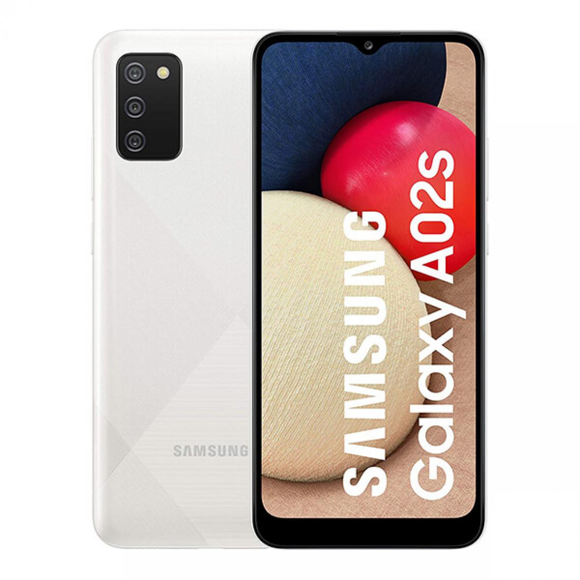 Samsung - Samsung Galaxy A02s 3GB/32GB Blanco (White) Dual SIM A025 - Smartphone Android