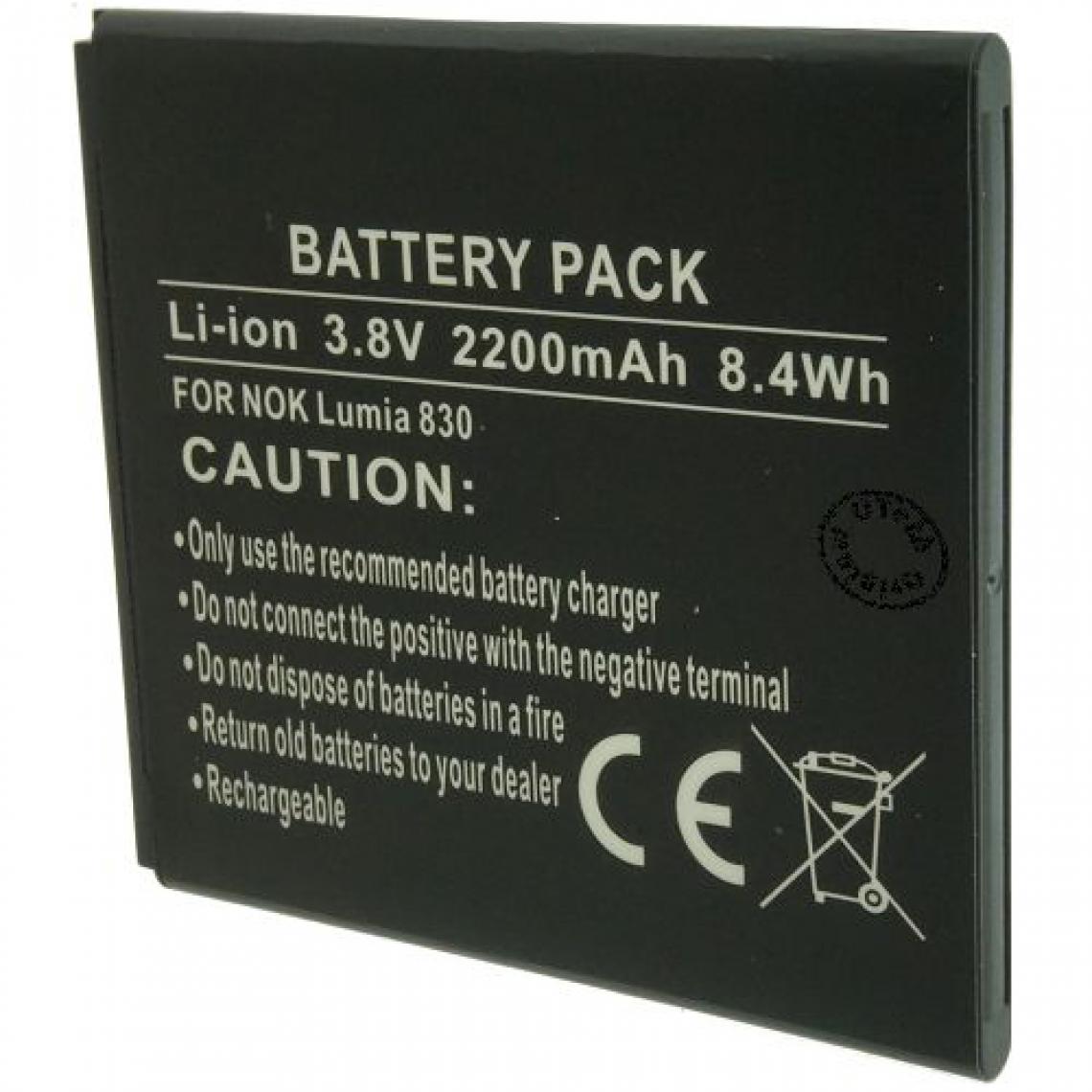 Otech - Batterie compatible pour NOKIA BV-L4A - Batterie téléphone