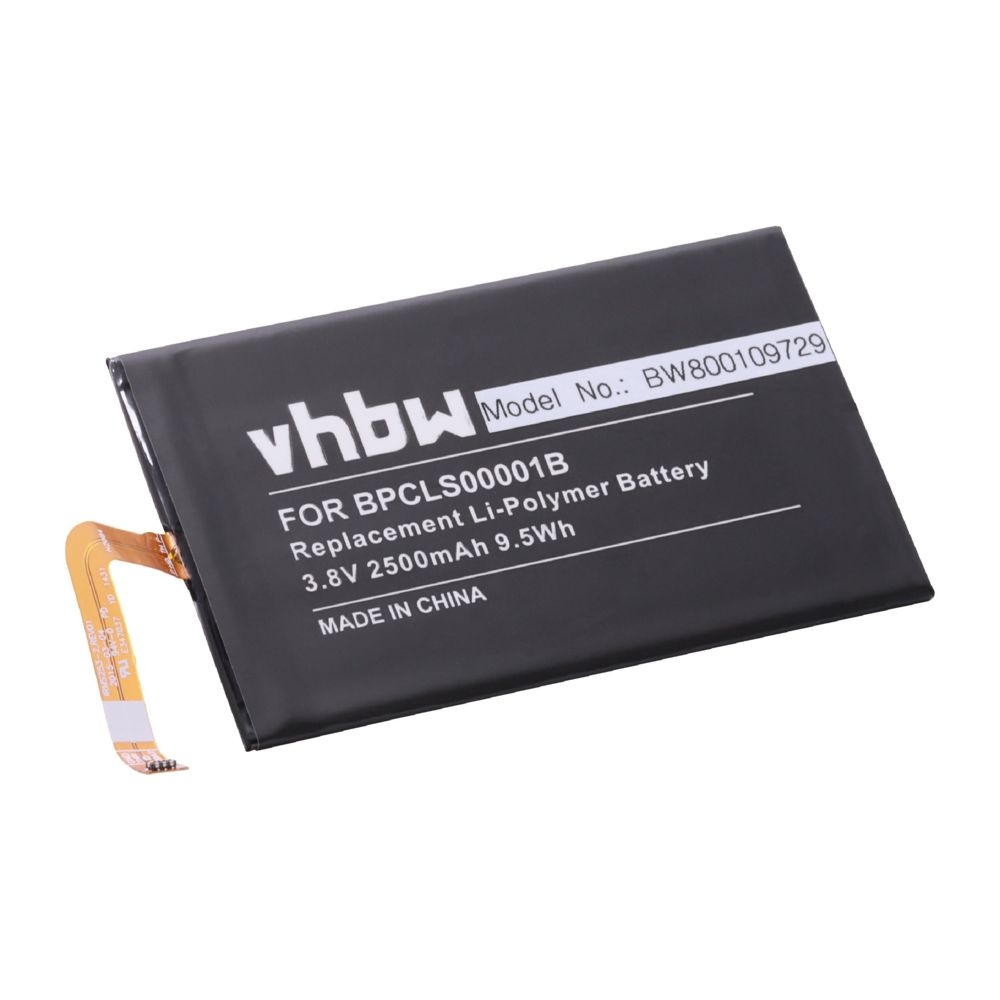 Vhbw - vhbw Li-Polymer Batterie 2500mAh (3.8V) pour téléphone portable, smartphone Blackberry SQC100-1, SQC100-3, SQC100-4, SQC100-5 comme 1ICP4/59/93. - Batterie téléphone