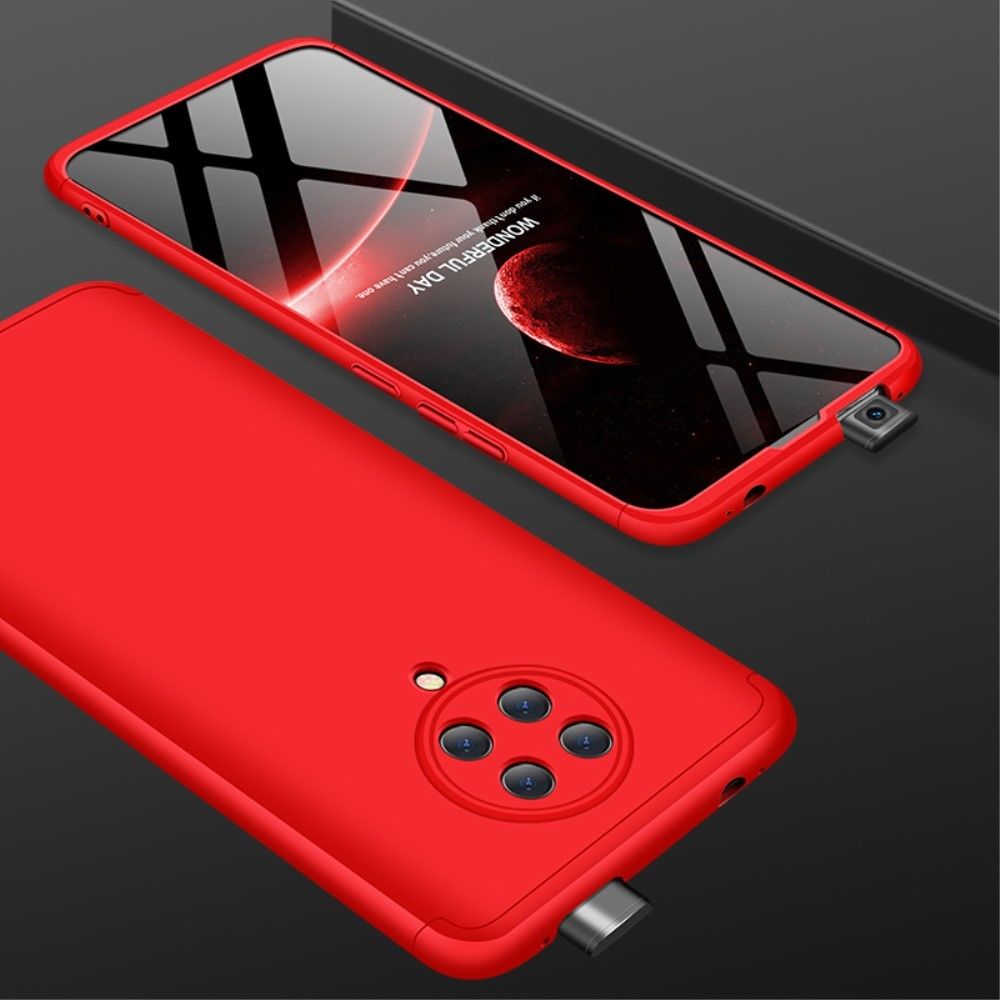 Generic - Coque en TPU 3 pièces détachables mates rigide rouge pour votre Xiaomi Redmi K30 Pro/Poco F2 Pro - Coque, étui smartphone