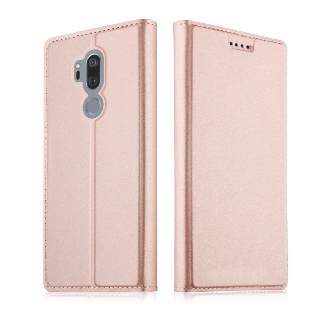 marque generique - Etui en PU porte-carte d'or rose pour LG G7 ThinQ - Autres accessoires smartphone