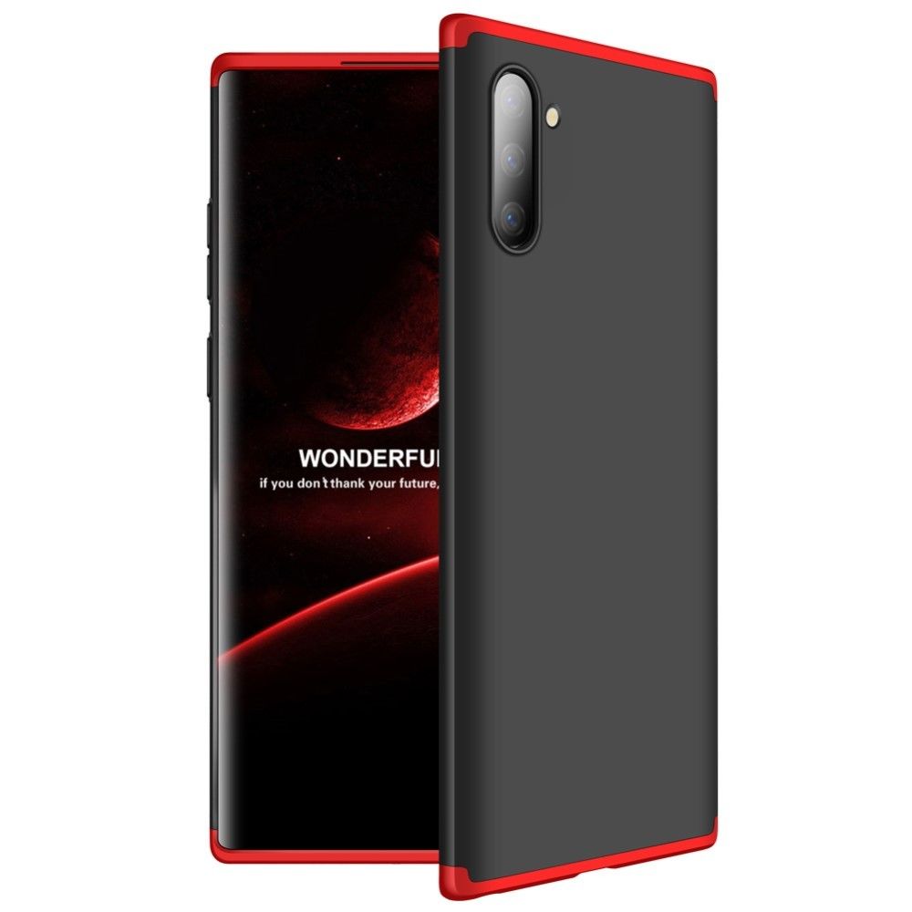 marque generique - Coque en TPU matte détachable 3 pièces noir/rouge pour votre Samsung Galaxy Note 10 5G/Note 10 - Coque, étui smartphone