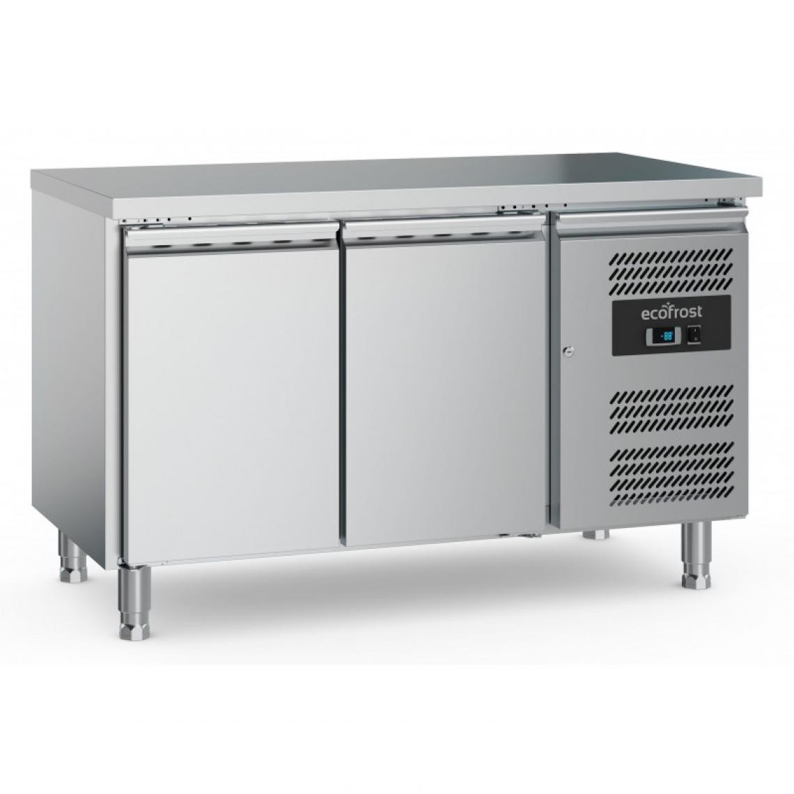 Combisteel - Table réfrigérée positive 280 LTR - Avec 2 Portes - Combisteel - R290Rvs Aisi 2012 PortesPleine - Réfrigérateur américain