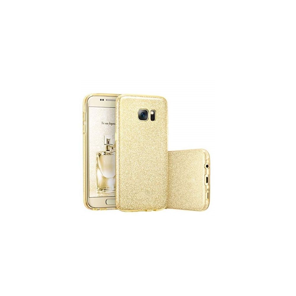 marque generique - Coque pour Samsung Galaxy S10 Or, Brillant Paillette strass - Coque, étui smartphone