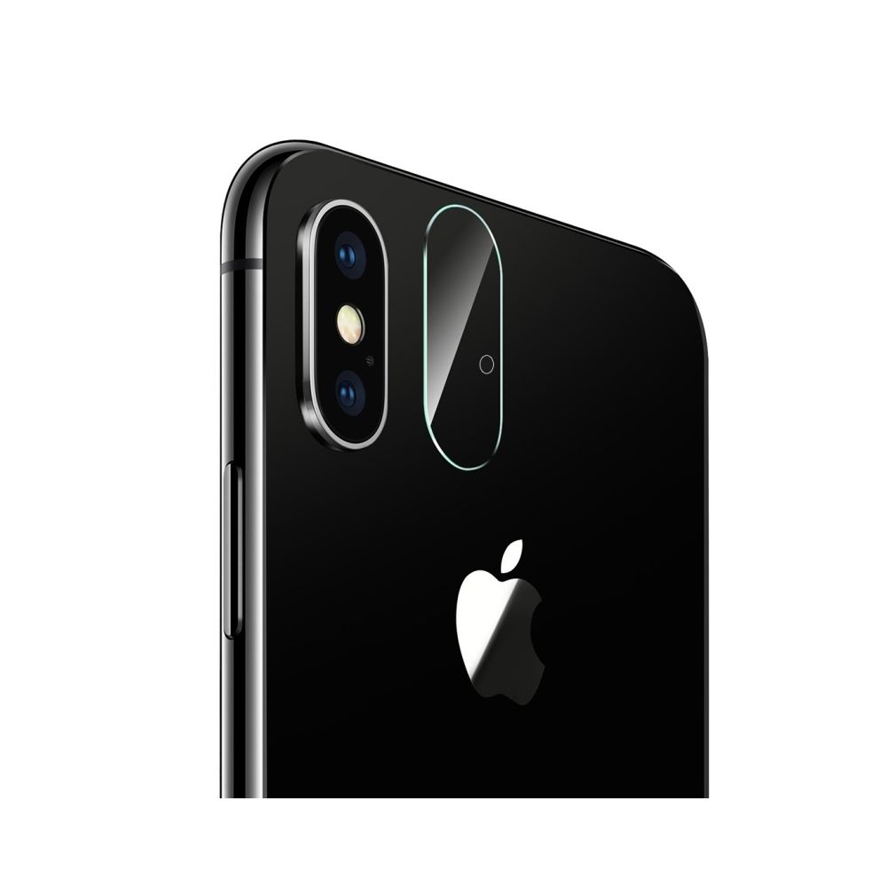 Wewoo - Verre trempé pour iPhone X protecteur de lentille de caméra arrière film de protection en avec trous - Protection écran smartphone