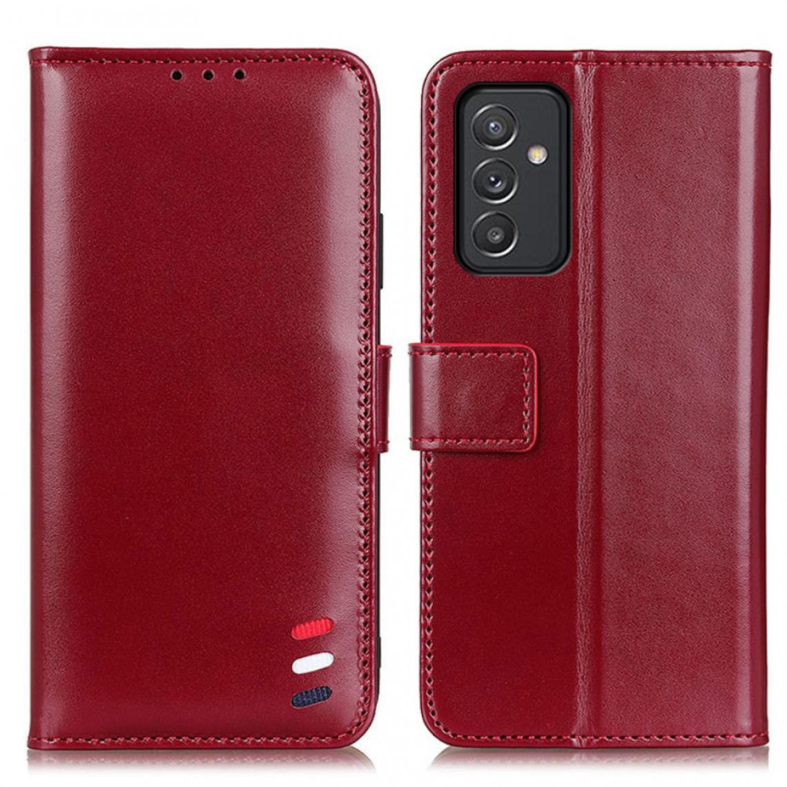Other - Etui en PU avec support rouge pour votre Samsung Galaxy A82 5G - Coque, étui smartphone