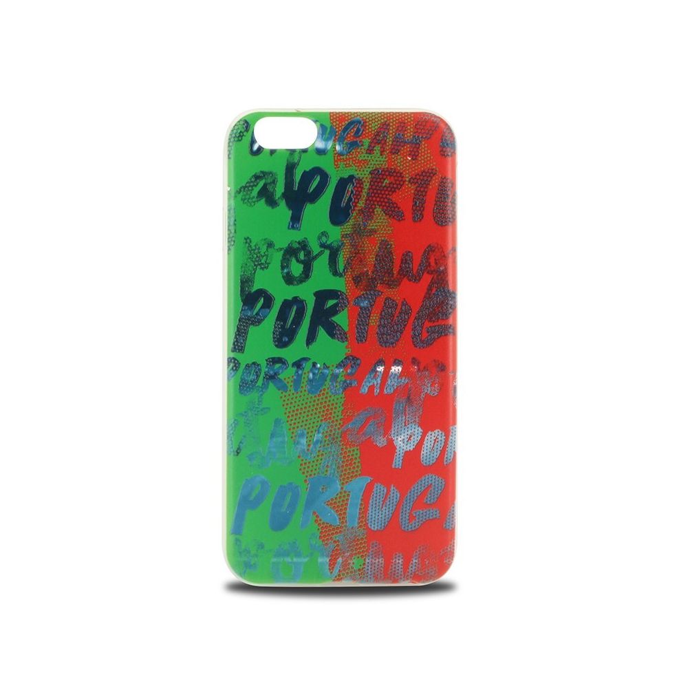 Mooov - Coque souple transp ""Flag Portugal"" pour iPhone 6/6S - Autres accessoires smartphone