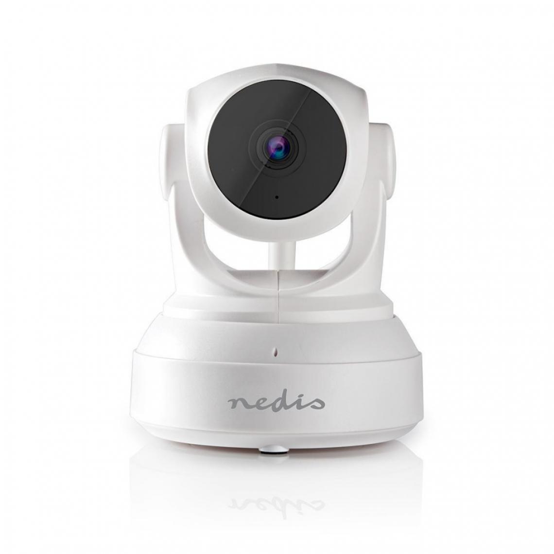Alpexe - Caméra de Sécurité IP | 1280x720 | Fonction panoramique et inclinaison | Blanc - Caméra de surveillance connectée