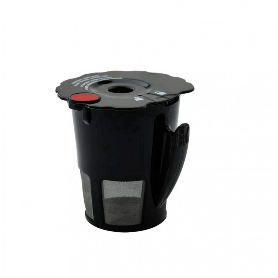 marque generique - Lavable Rechargeable Réutilisable Café Filtre Capsule Tasse avec Couvercle pour KEURIG 2.0 Café Maker K200 K350 K400 K460 K460 K500 k575 - Dosette café