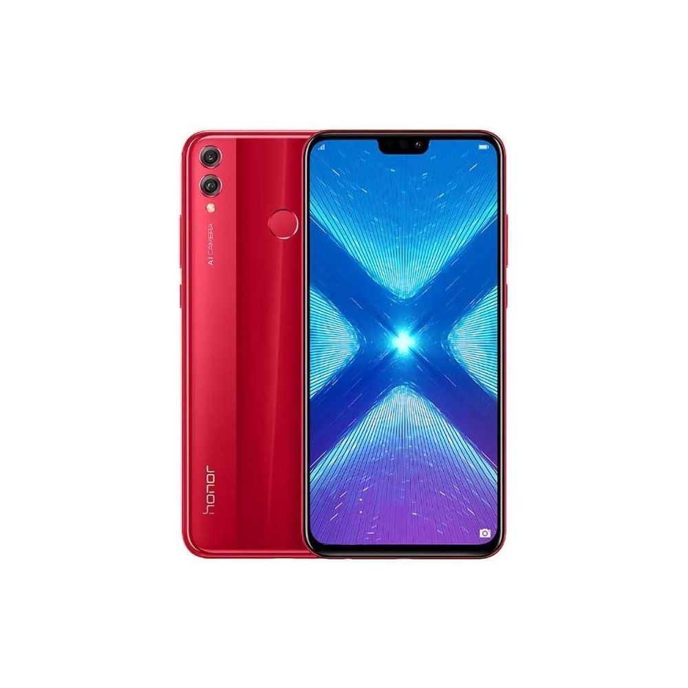 Huawei - Honor 8X Rouge 128 Go - Smartphone Android