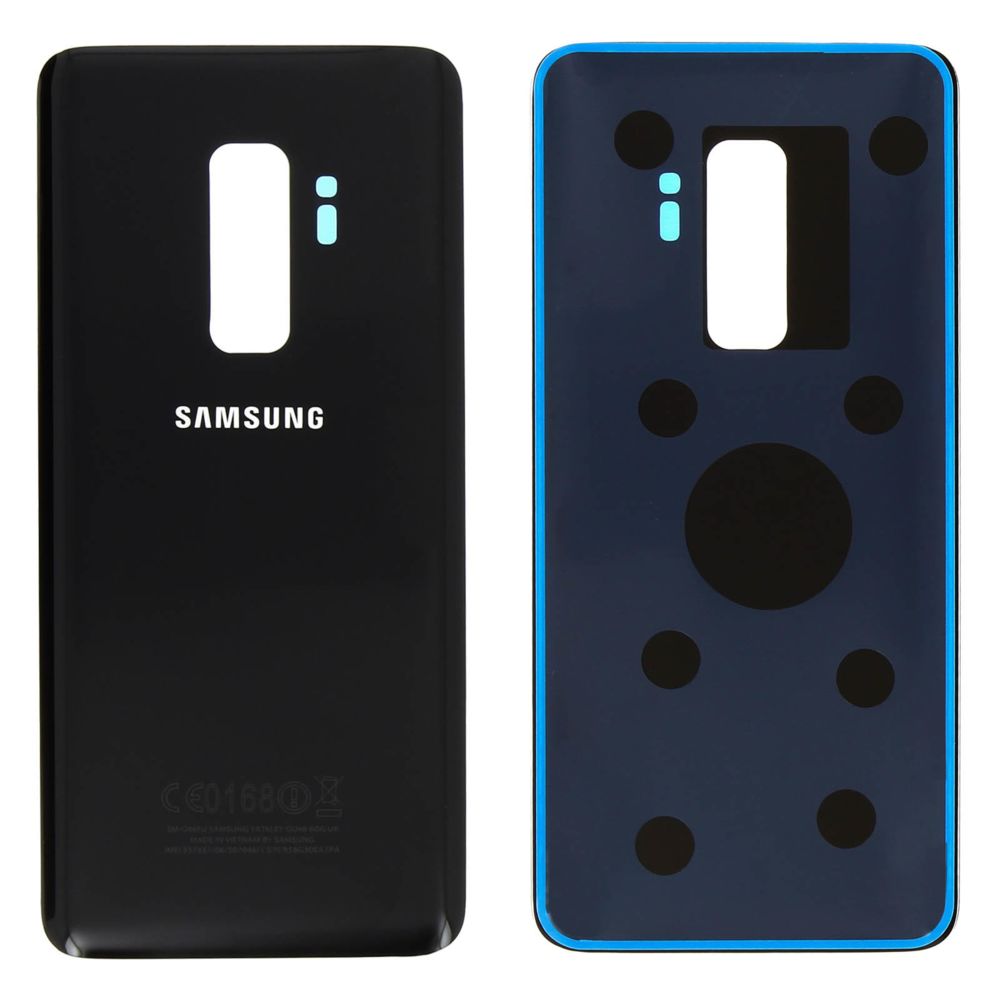 Samsung - Cache batterie d'origine Samsung Galaxy S9 Plus - Façade arrière Noir - Autres accessoires smartphone