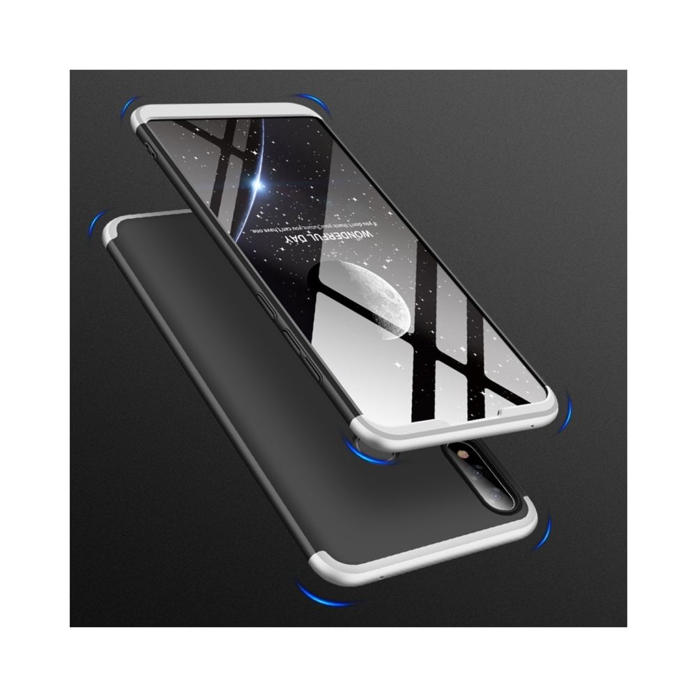 Wewoo - Coque Étui pour PC à couverture intégrale à trois étages pour Asus Zenfone Max Pro (M2) ZB631KL (noir, argent) - Coque, étui smartphone