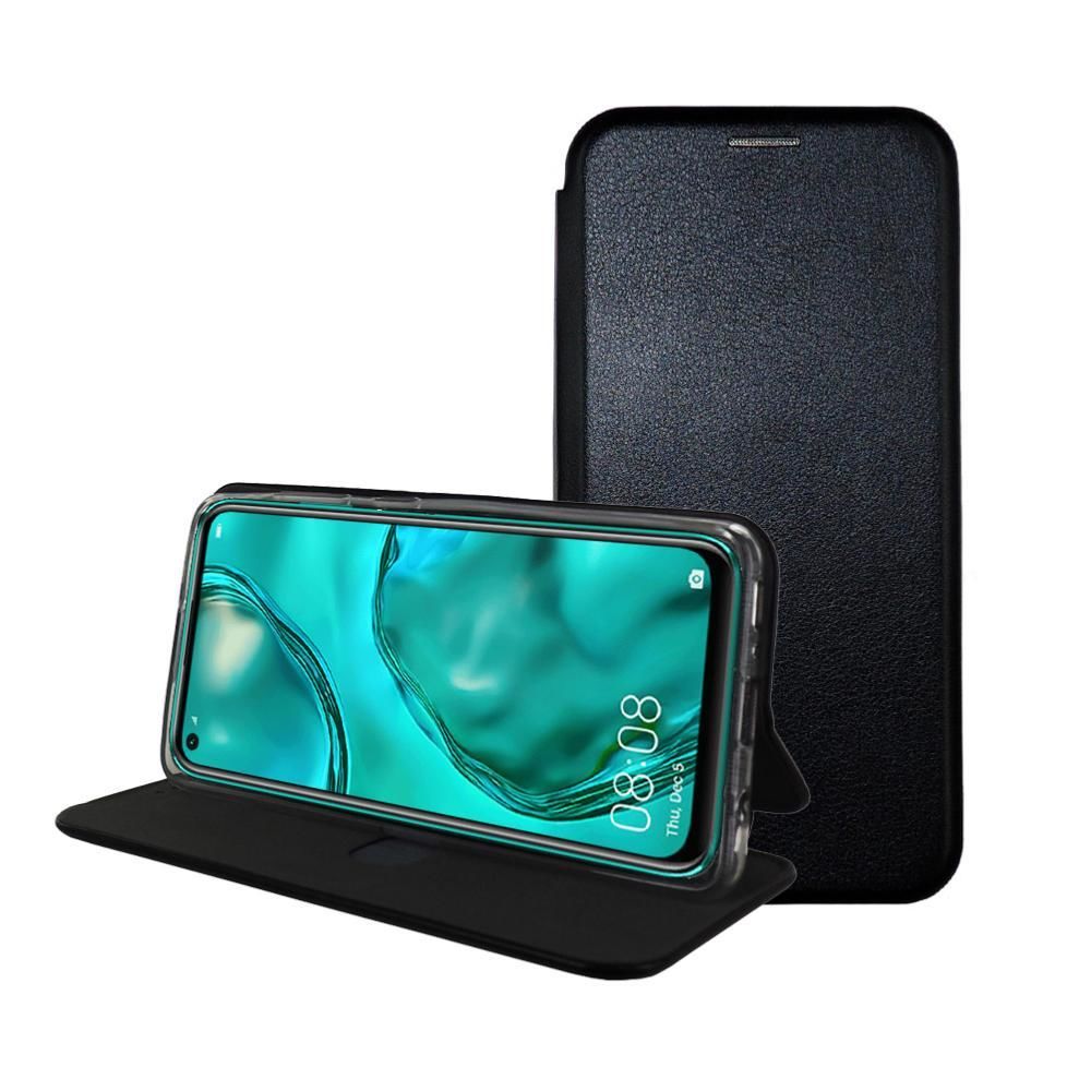 Inexstart - Etui Luxe Rabattable Noir Simili Cuir Avec Support pour Huawei P40 Lite - Autres accessoires smartphone