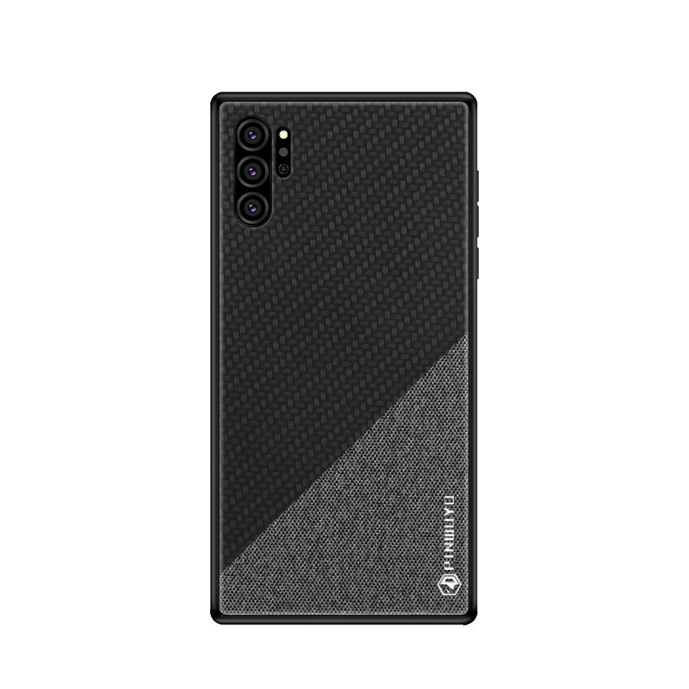 marque generique - Coque en TPU + PU noir pour Samsung Galaxy Note 10 Plus/10 Plus 5G - Coque, étui smartphone