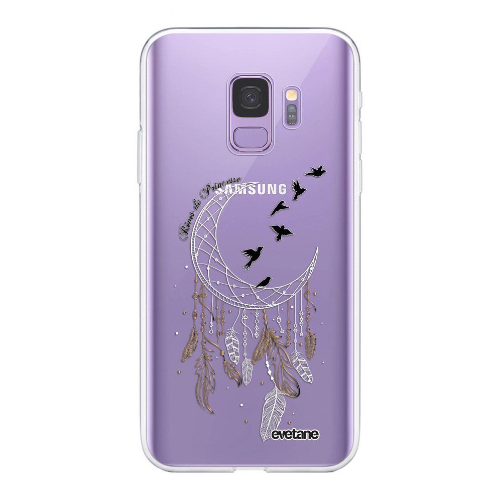 Evetane - Coque Samsung Galaxy S9 souple transparente Rêves de princesse Motif Ecriture Tendance Evetane. - Coque, étui smartphone