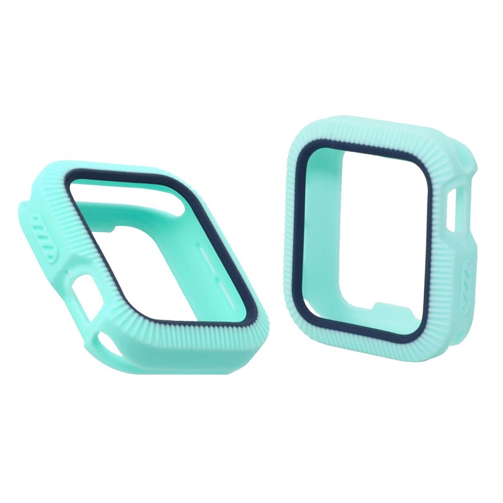 marque generique - Protection Bicolores En Silicone - Accessoires Apple Watch