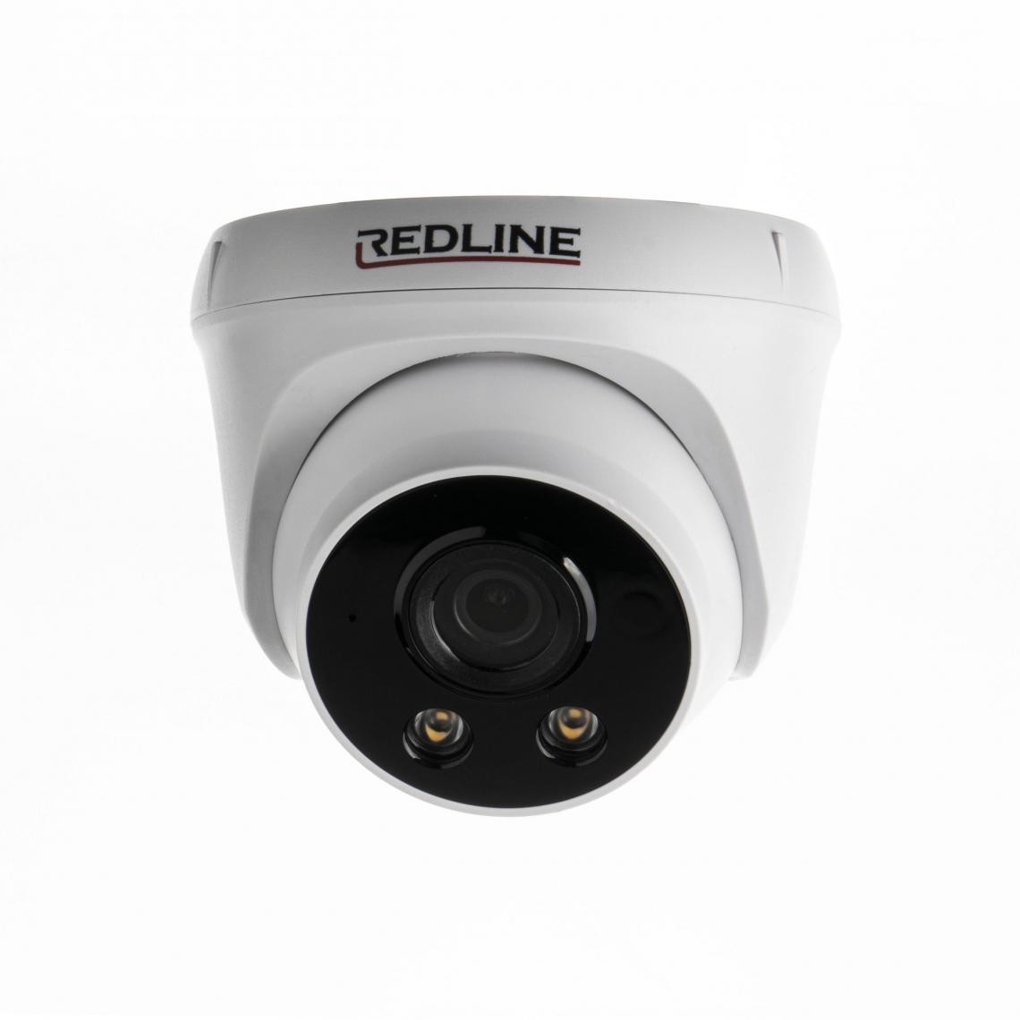 Redline - Caméra Dôme - Redline AHD DC-553S - 5MP, 20fps, 0LUX INFRAROUGE, Sorties AHD, CVBS, TVI, CVI, DC12V - Caméra de surveillance connectée