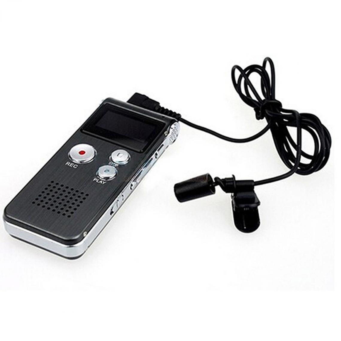 Universal - Magnétophone à stylo 16 Go Magnétophone audio Lecteur MP3 - Enregistreur audio numérique