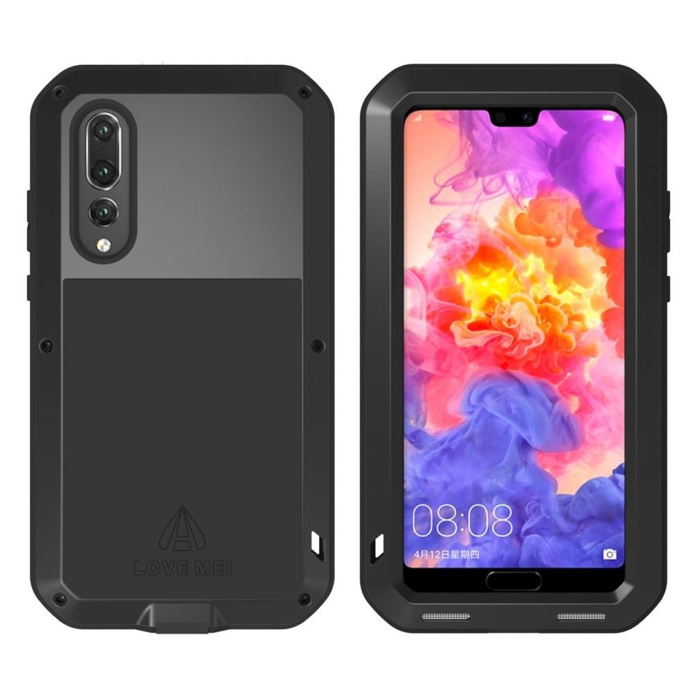 marque generique - Coque en silicone antichocs défenseur puissant anti-poussière noir pour votre Huawei P20 Pro - Autres accessoires smartphone