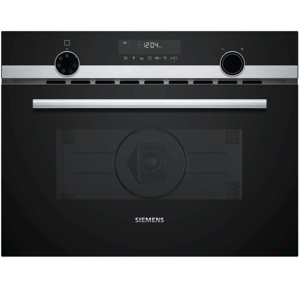 Siemens - SIEMENS - CM585AGS0 Four intégrable compact - Fonction micro-ondes - 44L - Inox - Four micro-ondes