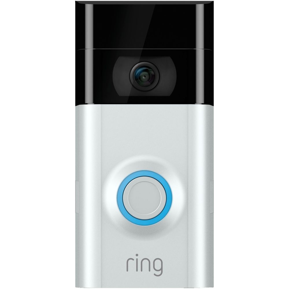 Ring - Ring V1 - Sonnette vidéo - Gris - Sonnette et visiophone connecté