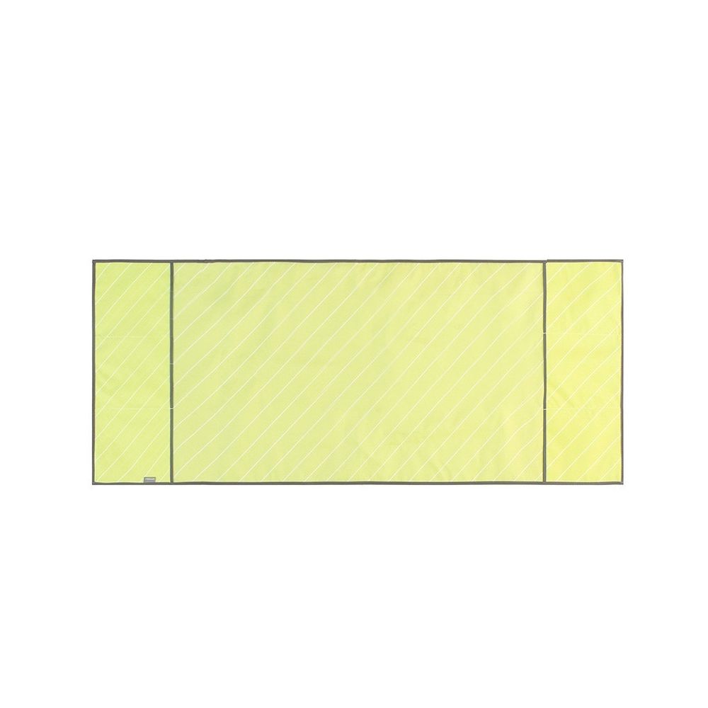 Wewoo - Twill Réfrigérateur Housse anti-poussière Appareil ménager Top de rangement étanche de suspension jaune - Aspirateur eau et poussière