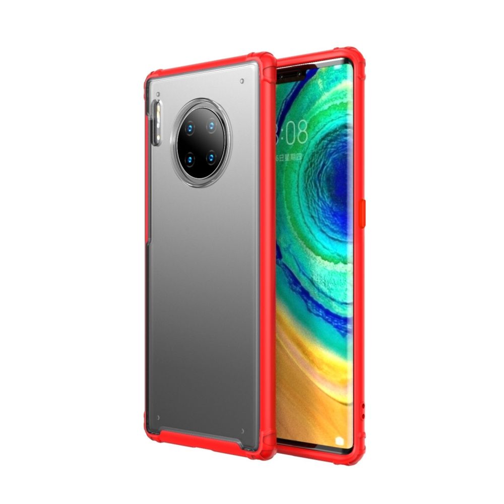 Wewoo - Housse Étui Coque Pour Huawei Mate 30 TPU + PC Combination Case Red - Coque, étui smartphone