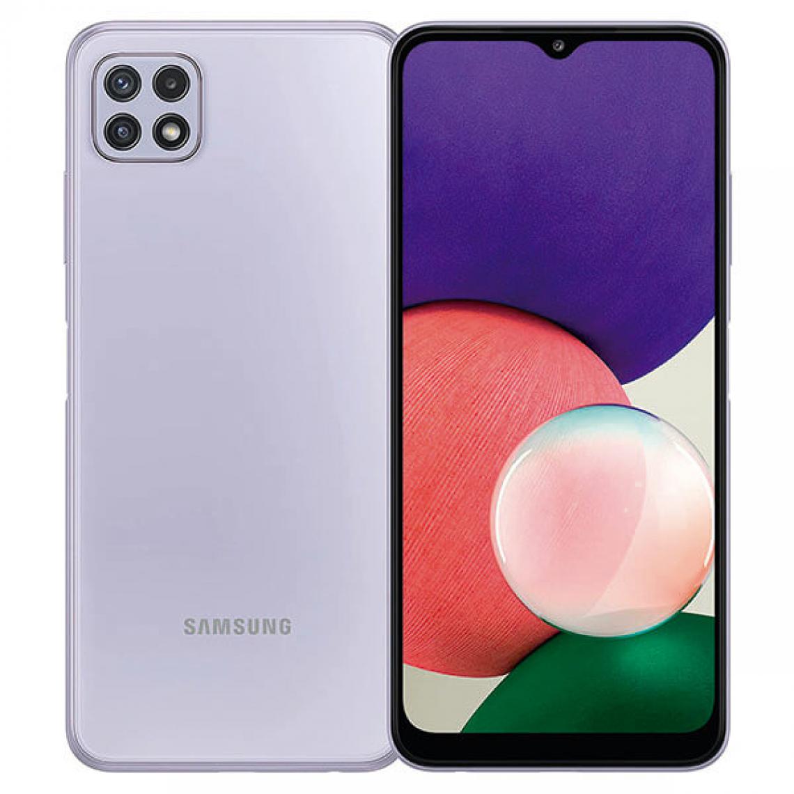 Samsung - Samsung Galaxy A22 5G 4Go/128Go Violet Double SIM SM-A226B - Smartphone Android