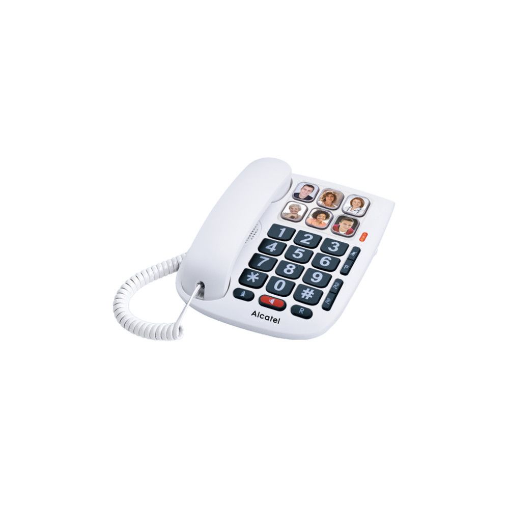 Alcatel - Téléphone Senior Filaire TMax 10 Alcatel - Téléphone fixe filaire