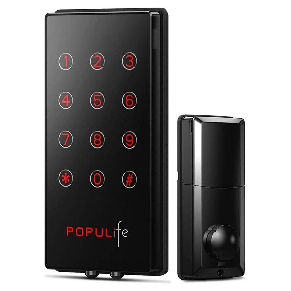 Populife - Populife Smart Deadbolt Lock, la serrure qui se verrouille automatiquement - Accessoires sécurité connectée