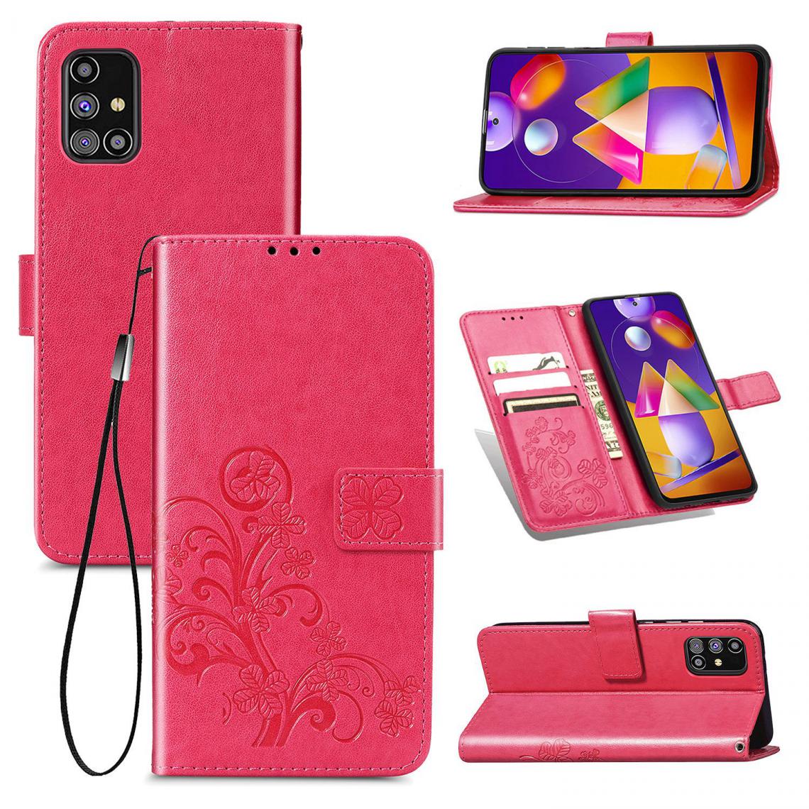 OtterBox - Samsung Galaxy M31S Housse Etui Coque de protection type portefeuille (lys) [rose] - Coque, étui smartphone